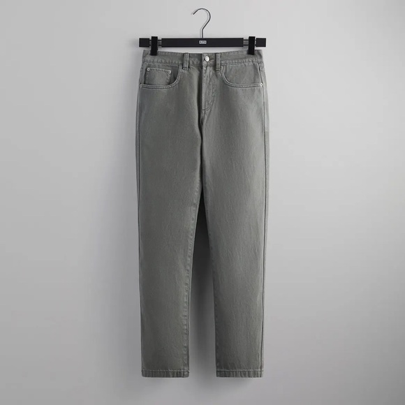 Kith 101 Stafford Denim Pants “Tinge” Pastel Green Wash Jeans Size 34 - Picture 1 of 8